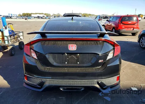 2019 Honda Civic Si из США, поврежденный, VIN 2HGFC3A58KH754504